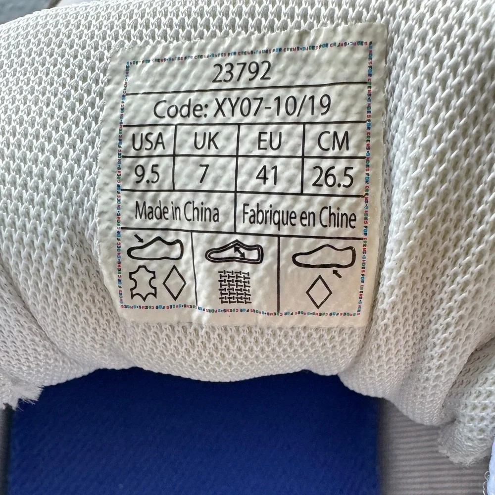 Shoes For Crews Liberty White Slip Resistant Work Sneakers Mens 9.5 23792